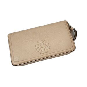 Tory Burch Accordion Zip Around Leather Wallet
